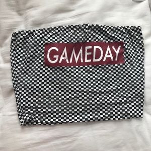 GAMEDAY Tailgate Football Tube Top